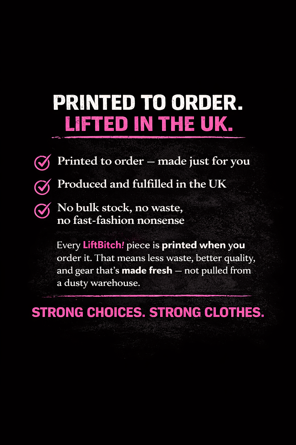 The LIFT Tee | Black