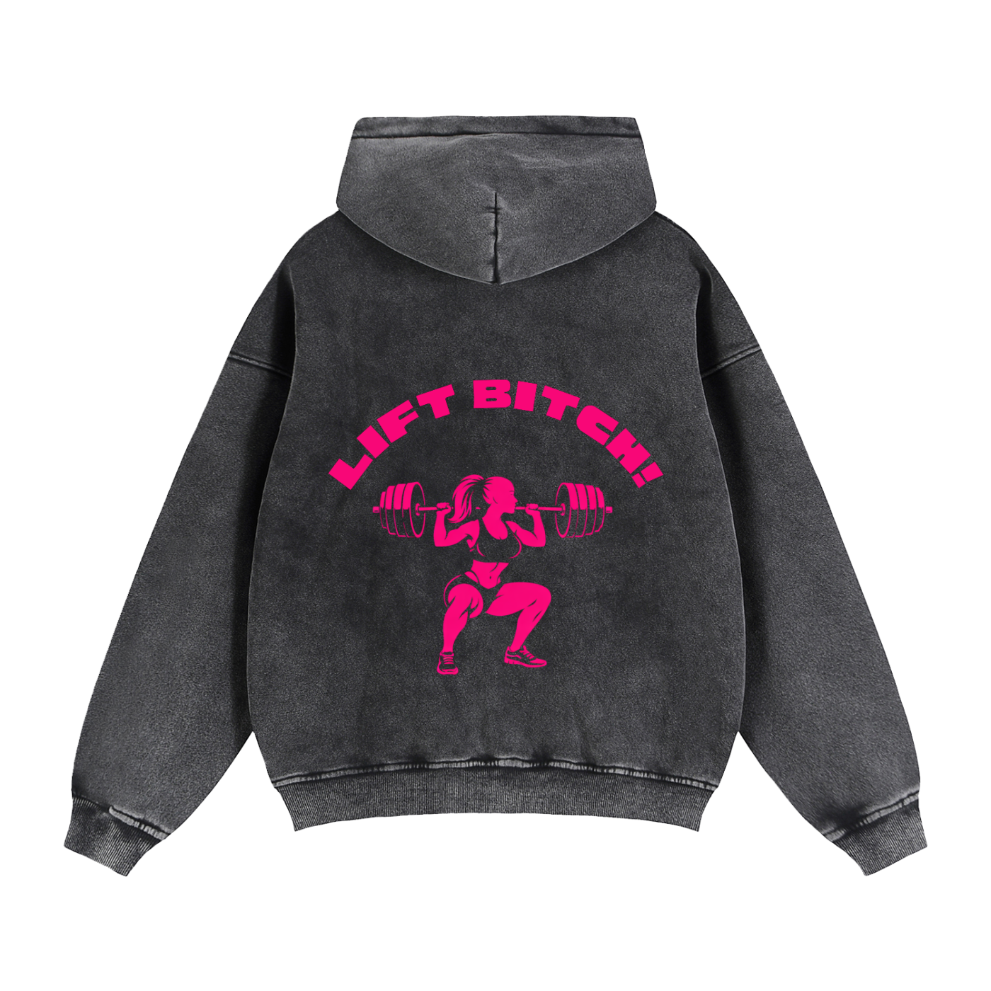 The Vintage Zip OVERSIZED  Hoodie