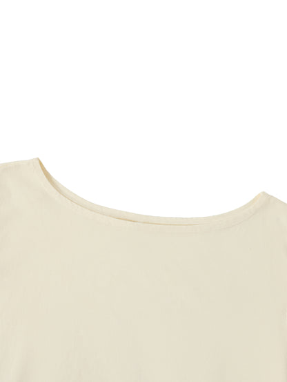 Fit AF | Off-Shoulder Crop Tee | WHITE