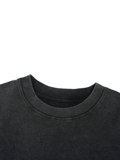 GYM IS LIFE Vintage Crop T-Shirt