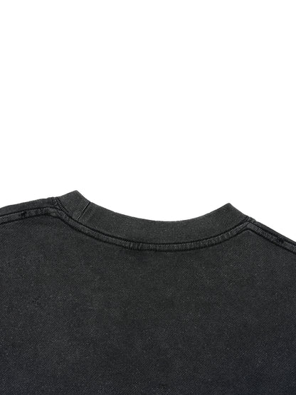 GYM IS LIFE Vintage Crop T-Shirt