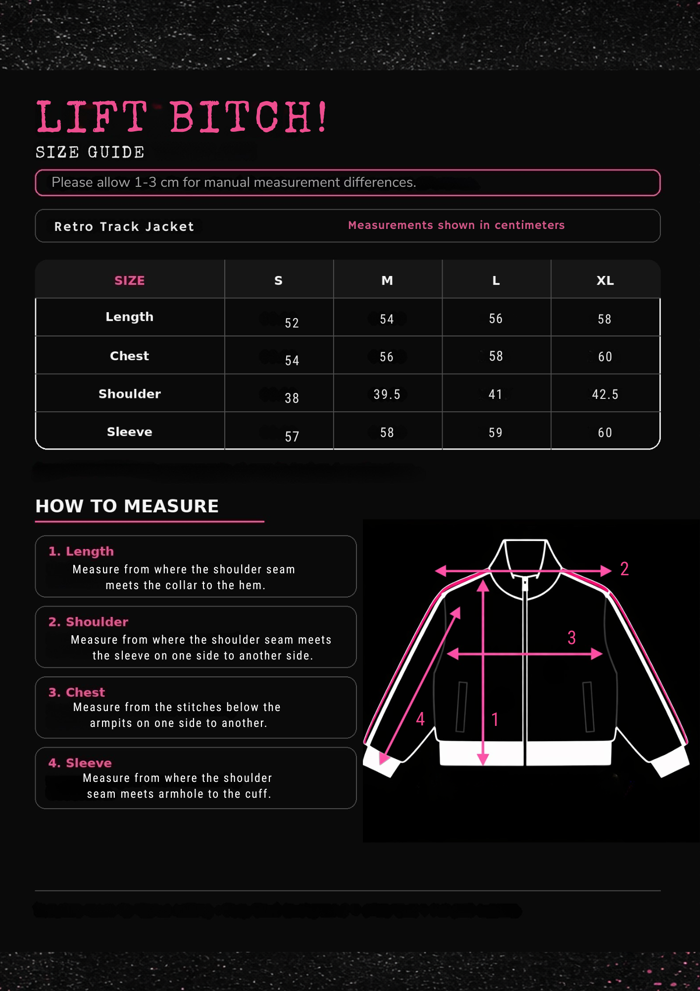 Lift Bitch! Retro Track Jacket